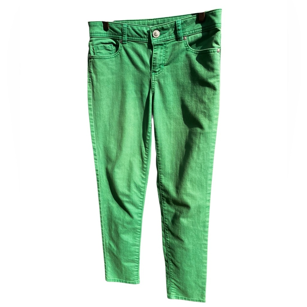 Lauren Conrad Women's Green‎ Skinny Jeans Size 6
